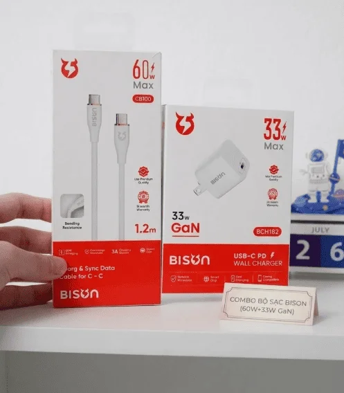 Củ sạc 33W + Cáp C - C