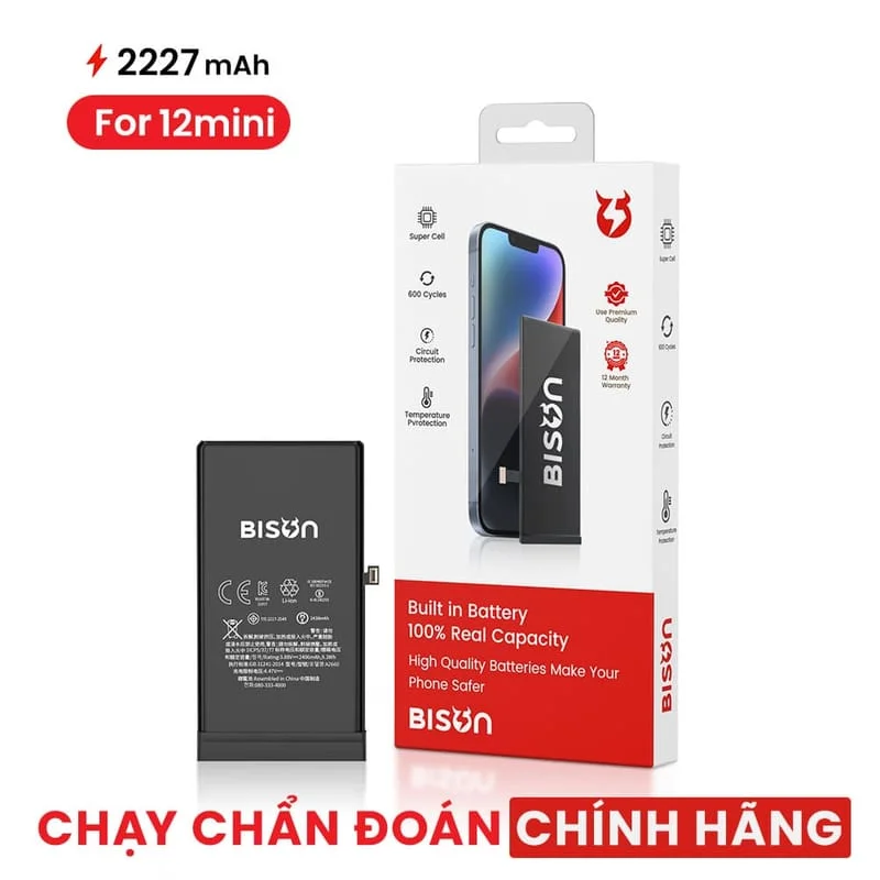 Pin Bison chuẩn đoán