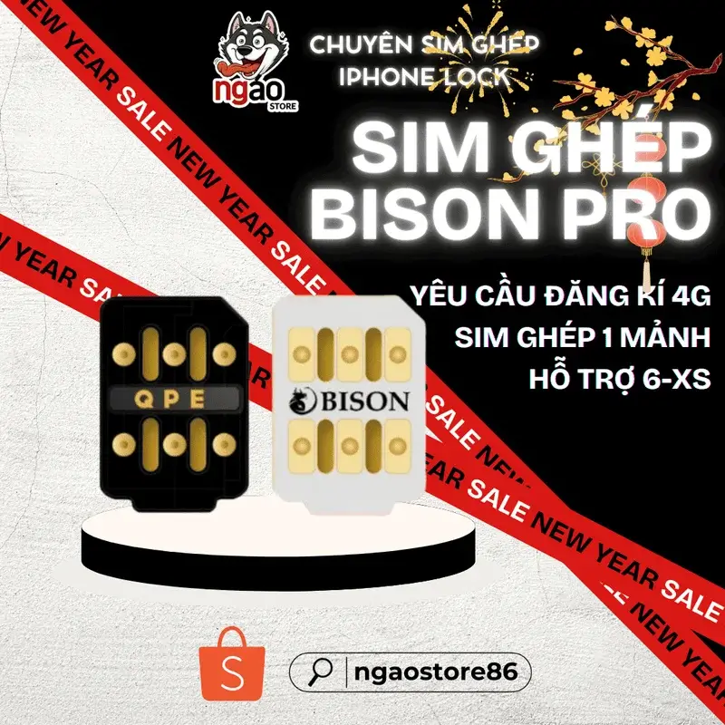 Sim Ghép Bison Pro 1.2