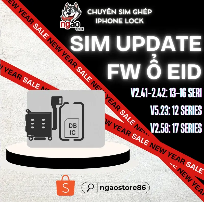 Sim update FW ổ DB EID